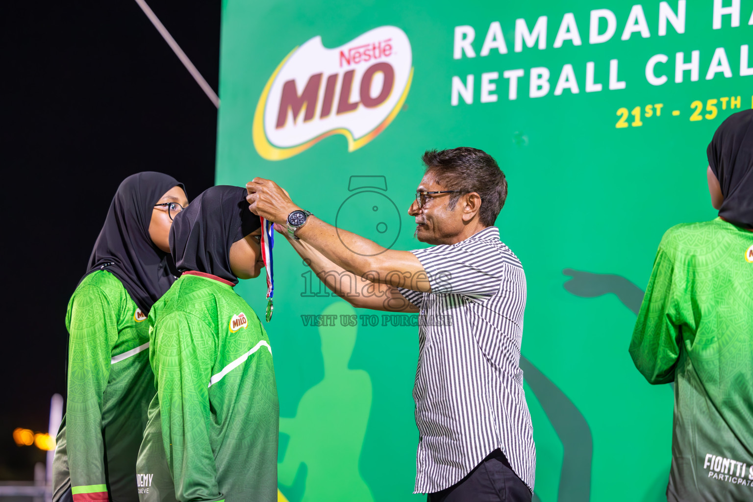 Finals of Milo Ramadan Half Court Netball Challenge on 24th March 2024, held in Central Park, Hulhumale, Male', Maldives
Photos: Ismail Thoriq / imagesmv