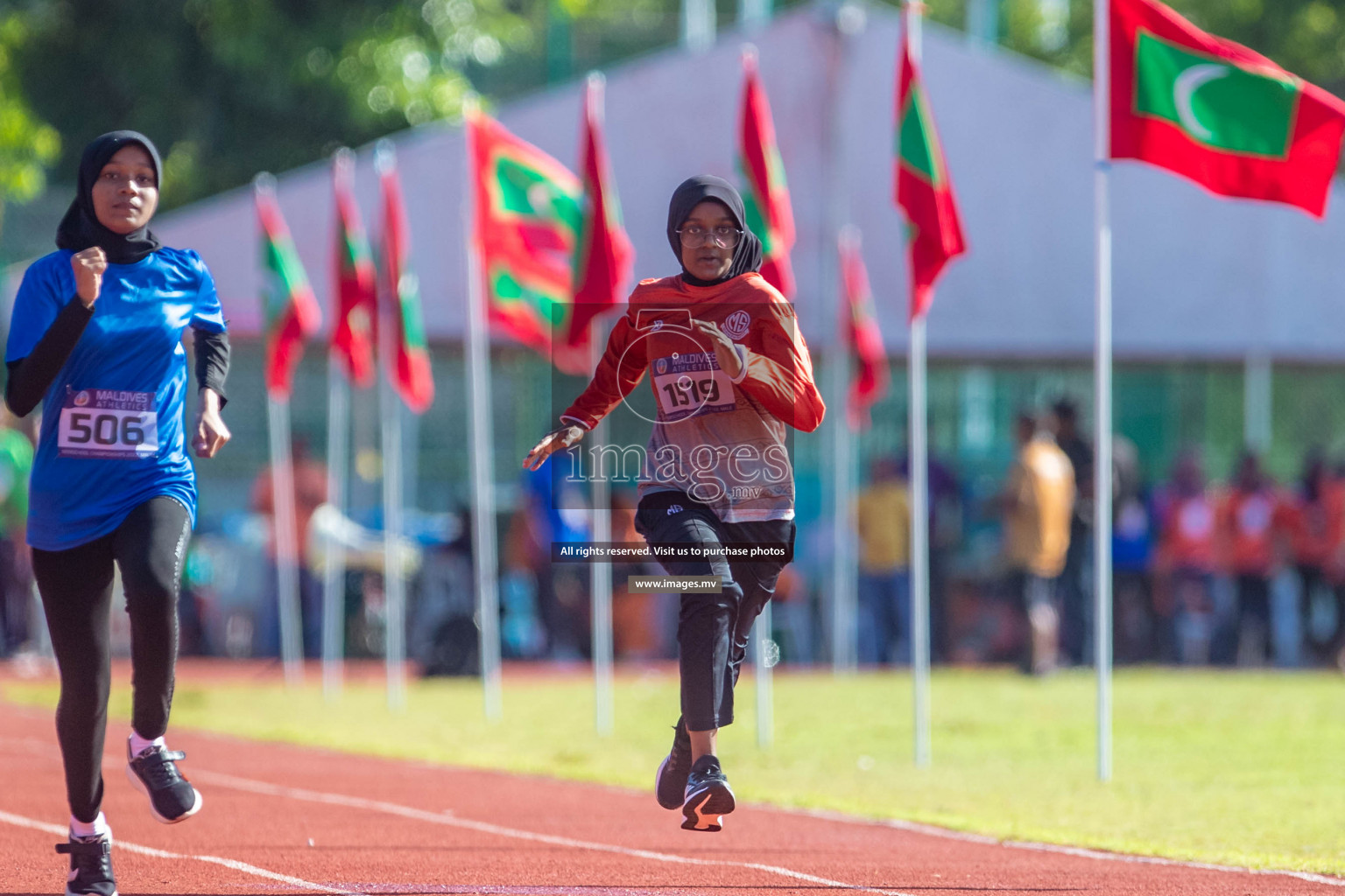 Day 1 of Inter-School Athletics Championship held in Male', Maldives on 22nd May 2022. Photos by: Maanish / images.mv