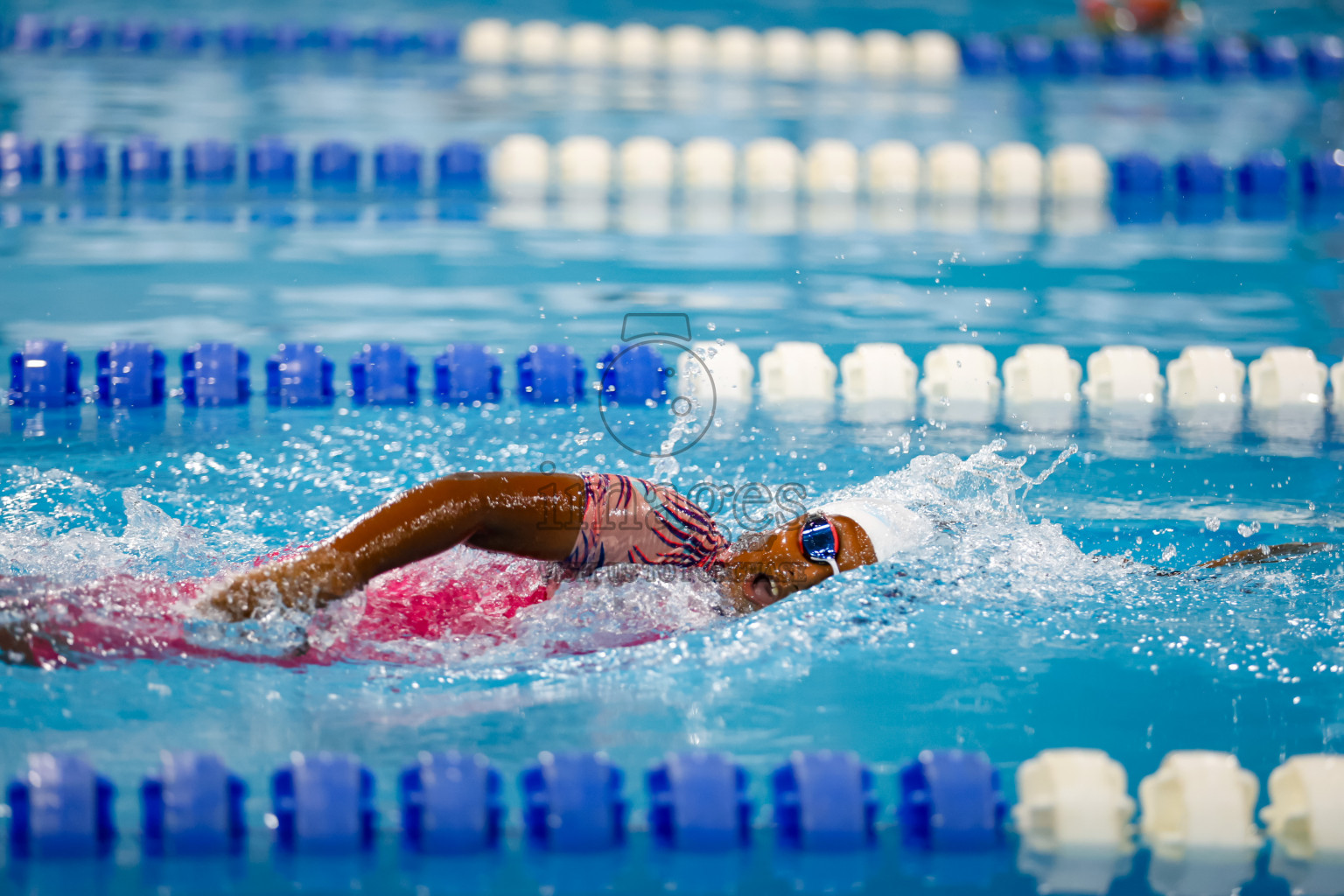 Day 4 of BML 6th National Kids Swimming Kids Festival 2025 held in Hulhumale', Maldives on Thursday, 6th November 2024. 
Photos: Hassan Simah / images.mv