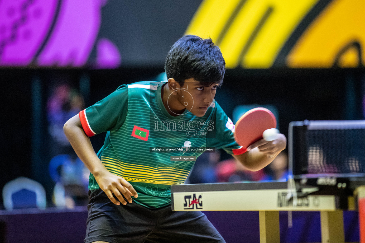 South Asian Junior & Cadet TT Championship Day 2 held in Male’ Maldives, on 9th May 2022 photos by Nausham waheed