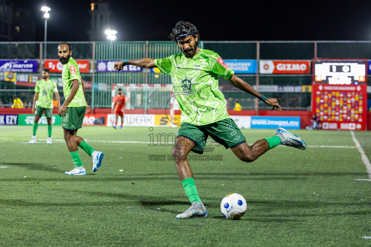 F Bilehdhoo VS F Feeali in Day 21 of Golden Futsal Challenge 2025 was held on Saturday, 25 January 2025, in Hulhumale', Maldives. 
Photos: Hassan Simah / images.mv