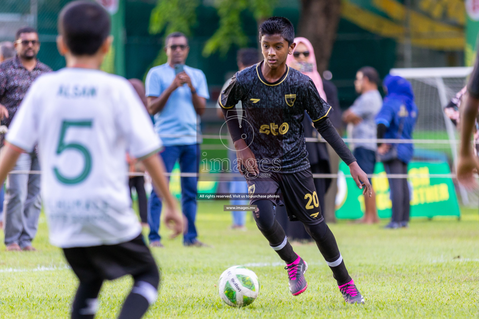 Day 1 of MILO Academy Championship 2023 (U12) was held in Henveiru Football Grounds, Male', Maldives, on Friday, 18th August 2023. 
Photos: Ismail Thoriq / images.mv