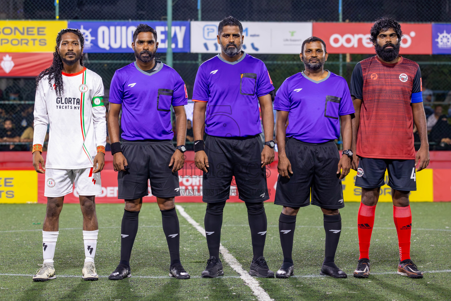 Th Omadhoo vs L Isdhoo on Day 37 of Golden Futsal Challenge 2024 was held on Thursday, 22nd February 2024, in Hulhumale', Maldives
Photos: Ismail Thoriq / images.mv