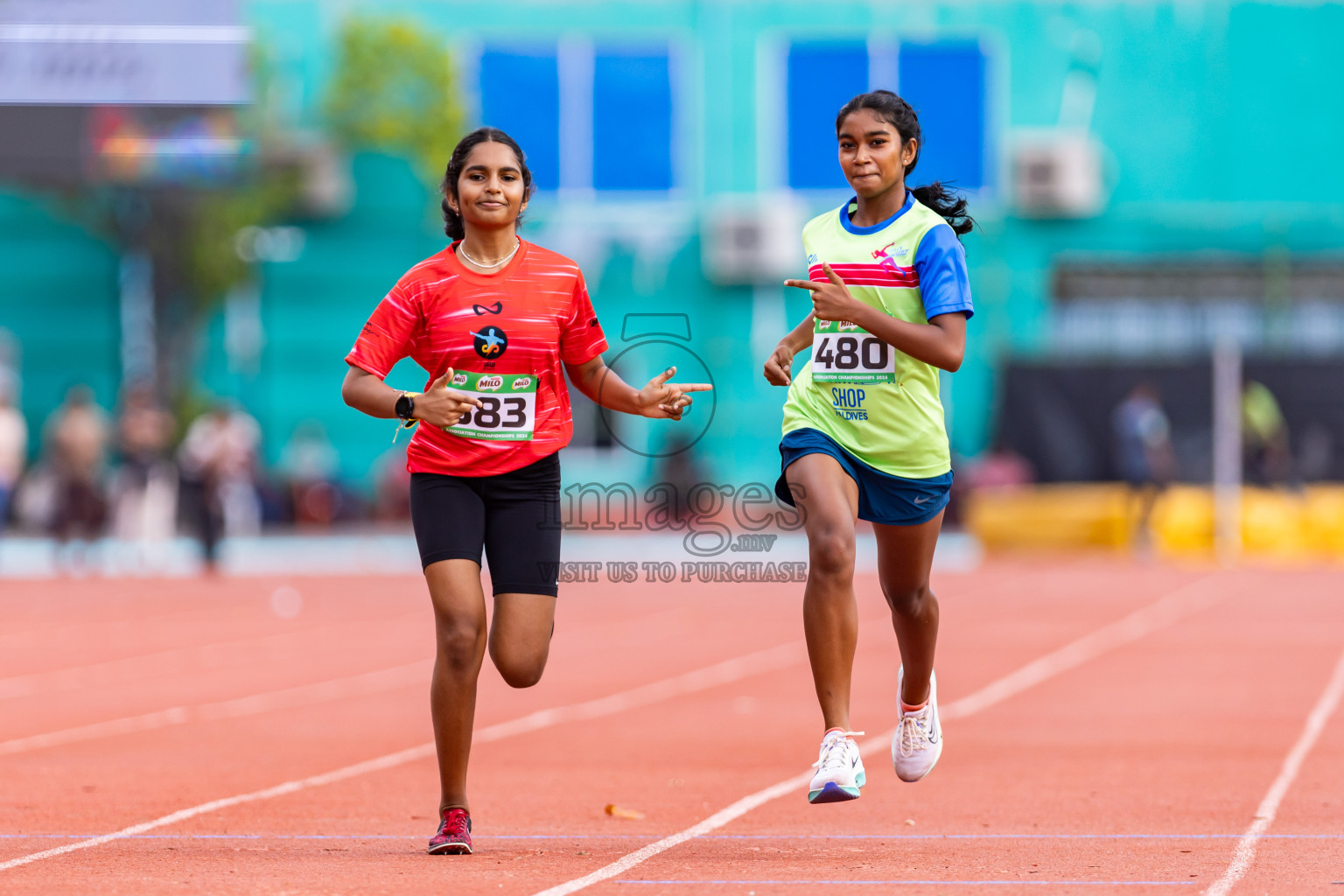 Day 2 of MILO Athletics Association Championship was held on Wednesday, 6th May 2024 in Male', Maldives. Photos: Nausham Waheed