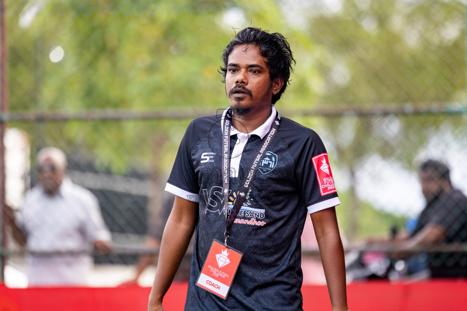AA. Thoddoo VS AA. Himandhoo in Day 7 of Golden Futsal Challenge 2025 was held on Saturday, 11th January 2025, in Hulhumale', Maldives Photos: Hassan Simah / images.mv