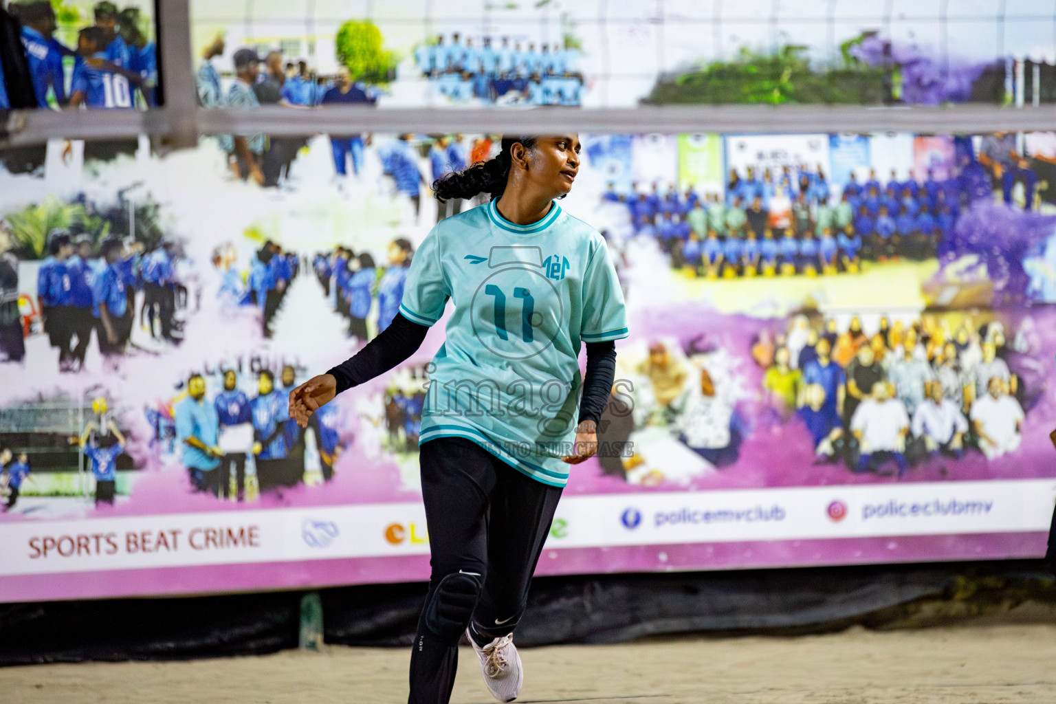 U19 Male and Atoll Girl's Finals in Day 9 of Interschool Volleyball Tournament 2024 was held in ABC Court at Male', Maldives on Saturday, 30th November 2024. Photos: Hassan Simah / images.mv