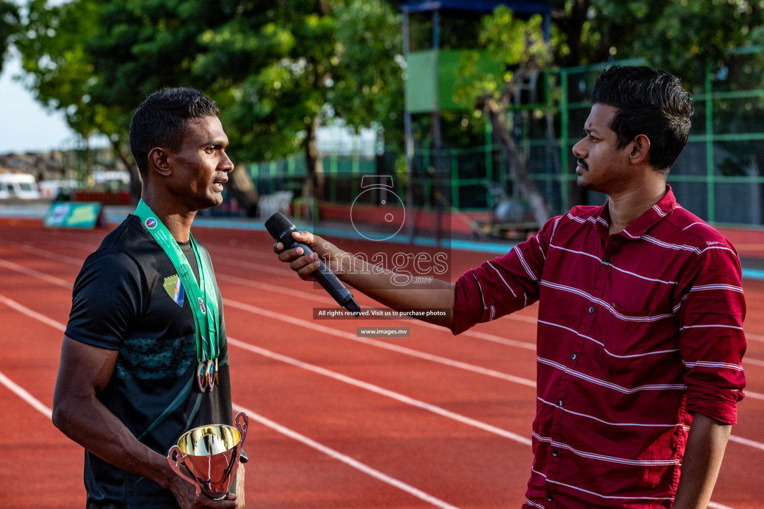 Day 3 of Milo Association Athletics Championship 2022 on 27th Aug 2022, held in, Male', Maldives Photos: Nausham Waheed / Images.mv