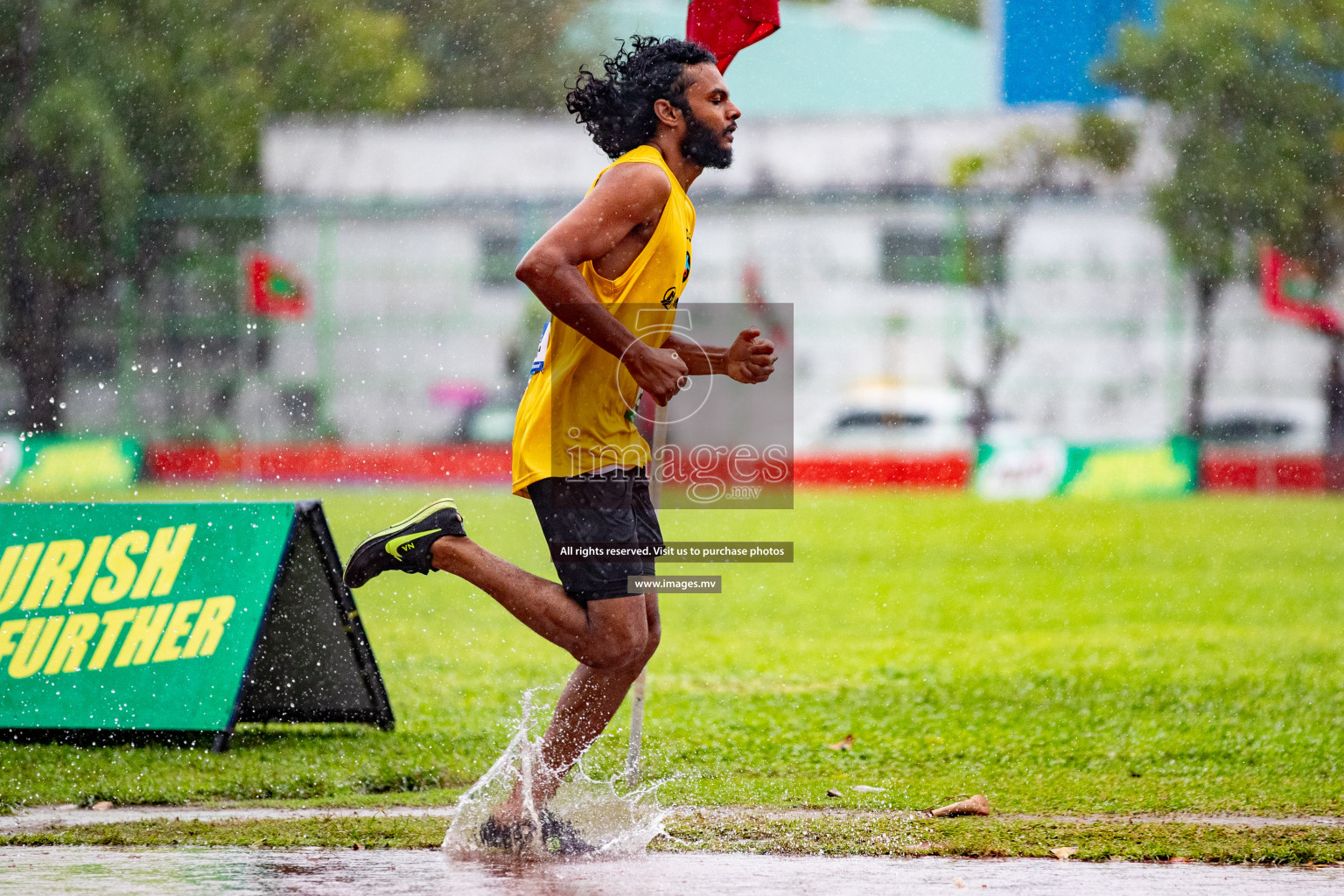 Day 2 of National Athletics Championship 2023 was held in Ekuveni Track at Male', Maldives on Friday, 24th November 2023. Photos: Hassan Simah / images.mv