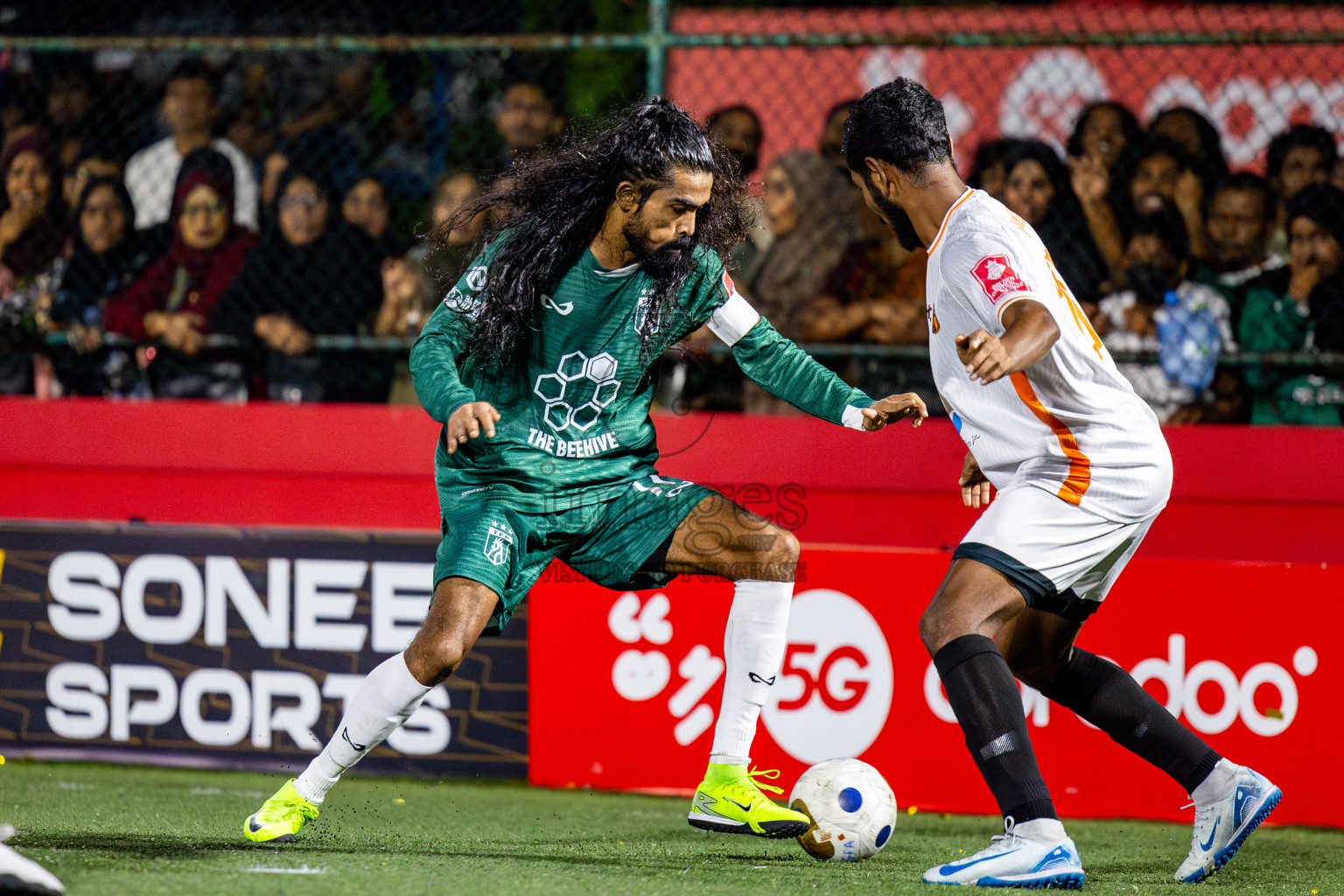 Th Thimarafushi vs Th Hirilandhoo in Thaa Atoll Finals Day 26 of Golden Futsal Challenge 2025 was held on Thursday , 30th January 2025, in Hulhumale', Maldives. Photos: Nausham Waheed / images.mv