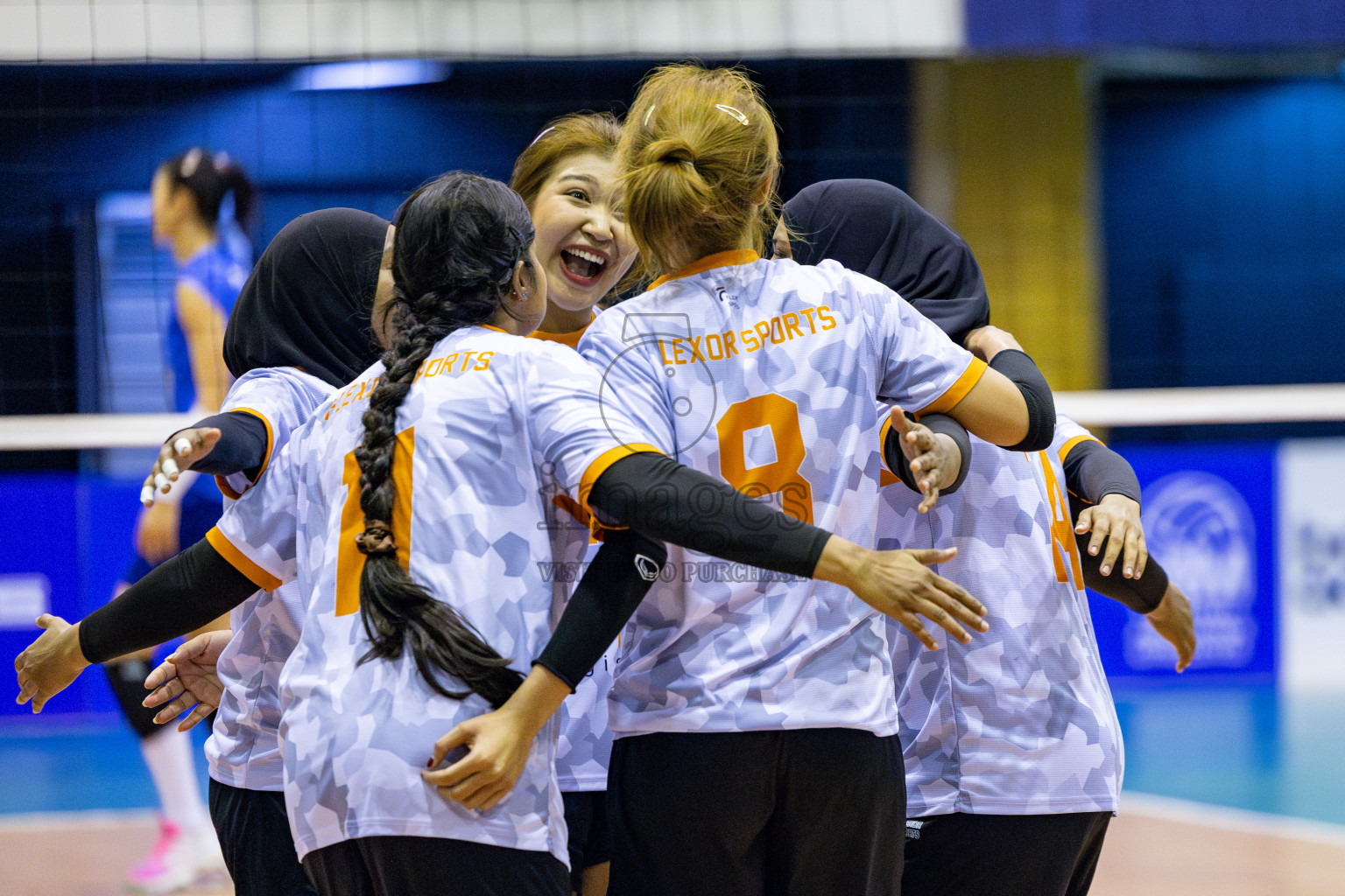 Police Club vs Flexor Sports Club in Day 1 of National Volleyball League 2025 - Women's Division held in Male', Maldives on Saturday, 19th April 2025 at Social Center Indoor Hall Photos 
By: Hassan Simah / images.mv