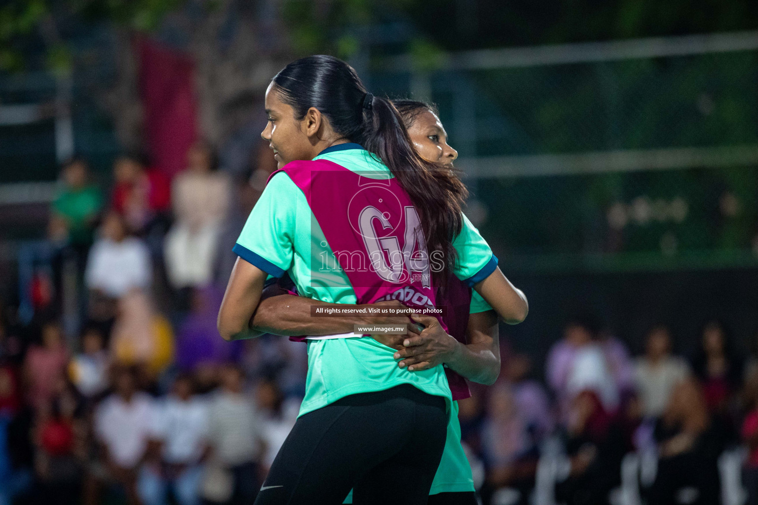 Day 6 of 20th Milo National Netball Tournament 2023, held in Synthetic Netball Court, Male', Maldives on 4th June 2023 Photos: Nausham Waheed/ Images.mv