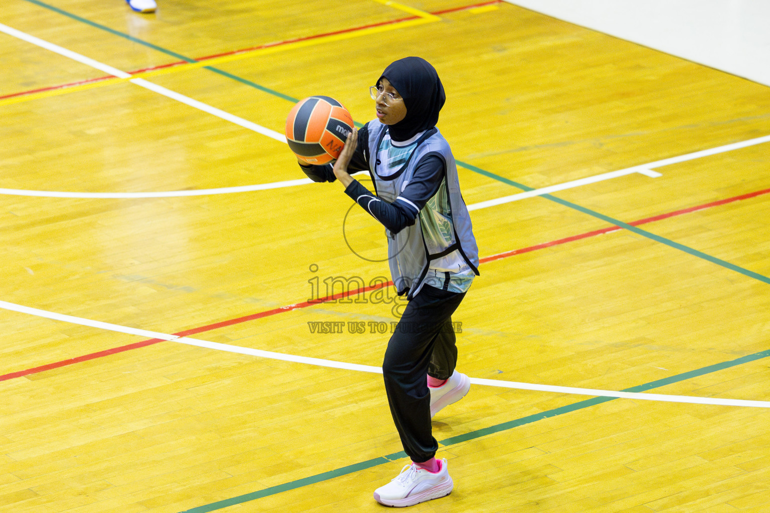 Day 2 of 25th Inter-School Netball Tournament was held in Social Center at Male', Maldives on Saturday, 10th August 2024. Photos: Nausham Waheed/ Mohamed Mahfooz Moosa / images.mv