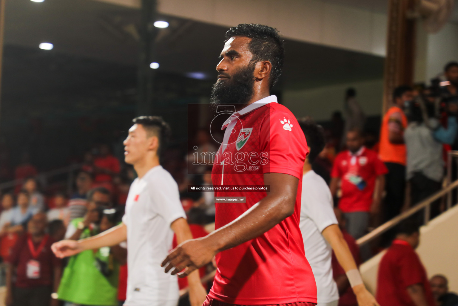 Maldives vs China in FIFA World Cup Qatar 2022 & AFC Asian Cup China 2023 Qualifier on 10th September 2019 in Male, Maldives Photos:  Ismail Thoriq/images.mv