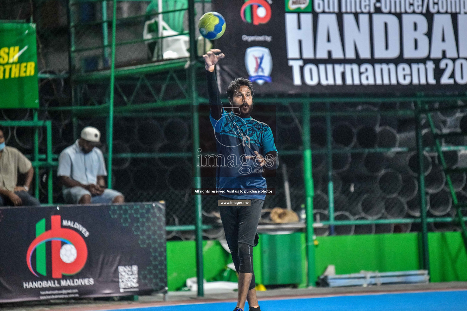 Day 4 of Milo 6th Inter Office Handball Tournament 2022 - Photos by  Nausham Waheed