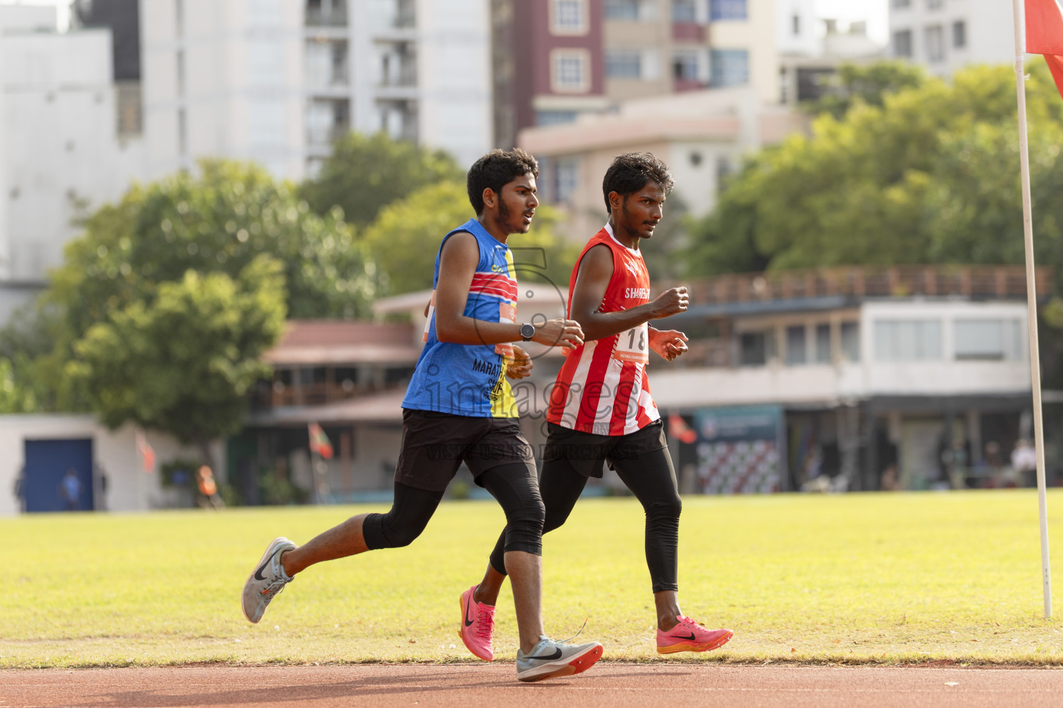 Day 1 of National Athletics Championship 2025 was held at Ekuveni Running Ground in Male', Maldives on Thursday, 14th August 2025. Photos: Hasni / images.mv