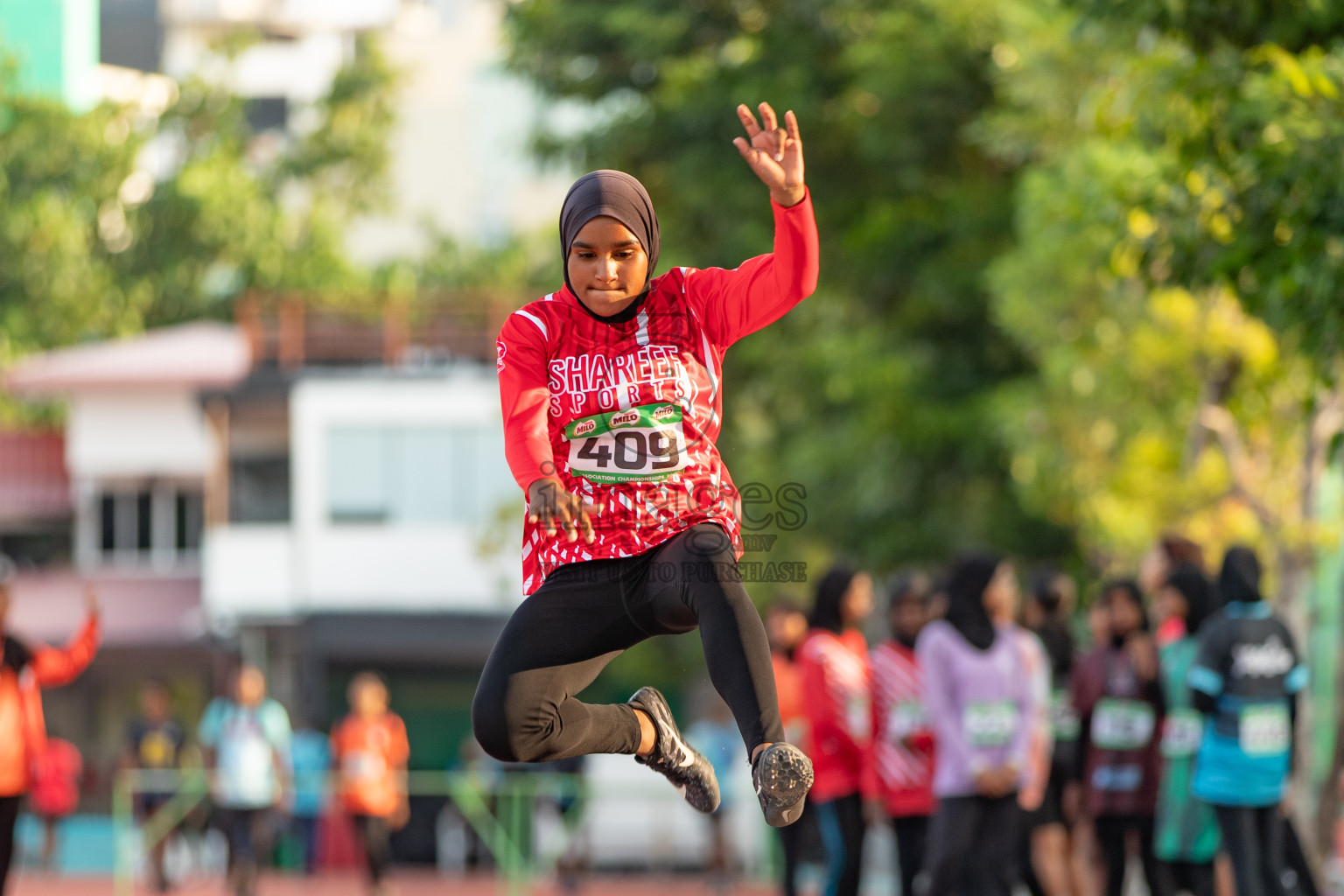 Day 4 of MILO Athletics Association Championship was held on Friday, 8th March 2024 in Male', Maldives. Photos: Hasna Hussain