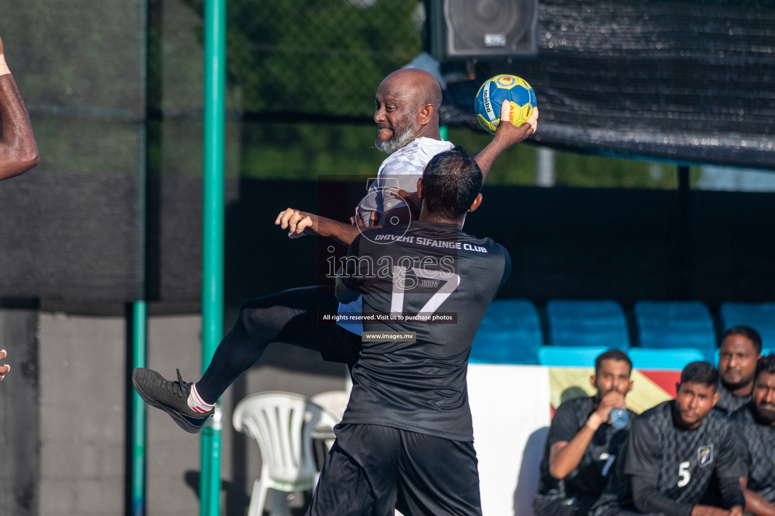 Day 9 of 6th MILO Handball Maldives Championship 2023, held in Handball ground, Male', Maldives on 28th May 2023 Photos: Nausham Waheed/ Images.mv