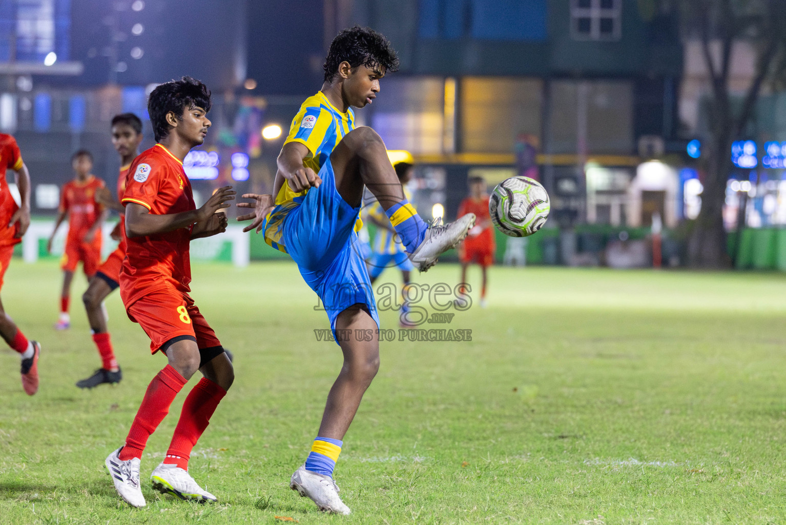 Valencia vs Victory Sports Club in Day 7 of Dhivehi Youth League 2024 held at Henveiru Stadium on Sunday, 1st December 2024. Photos: Shuu Abdul Sattar, / Images.mv