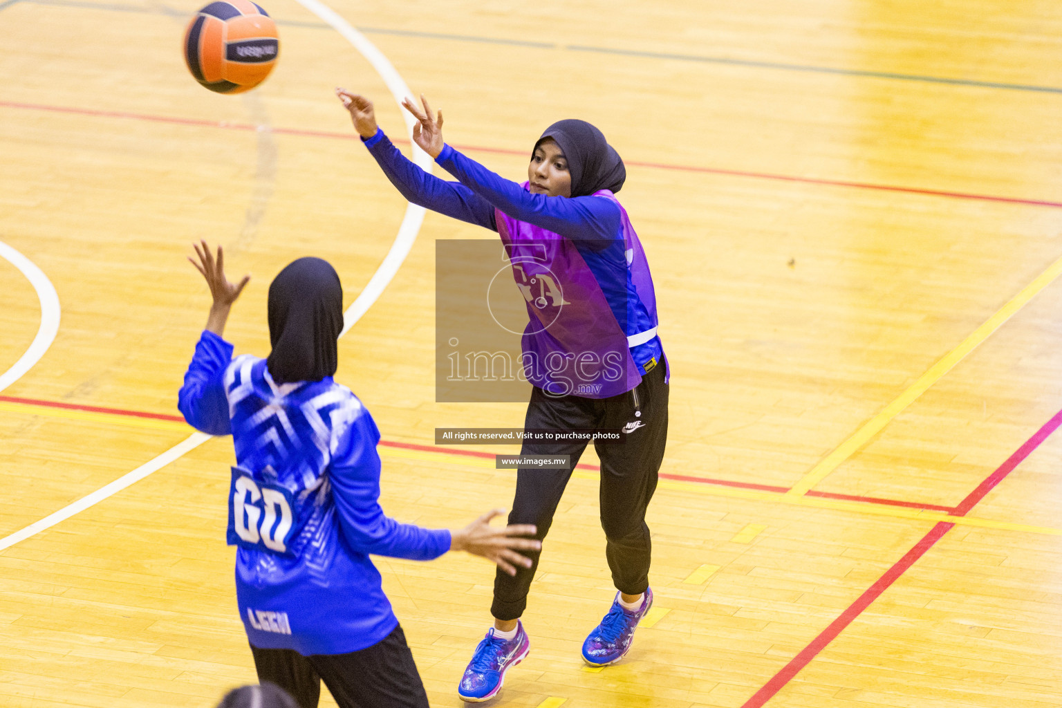 Day7 of 24th Interschool Netball Tournament 2023 was held in Social Center, Male', Maldives on 2nd November 2023. Photos: Nausham Waheed / images.mv