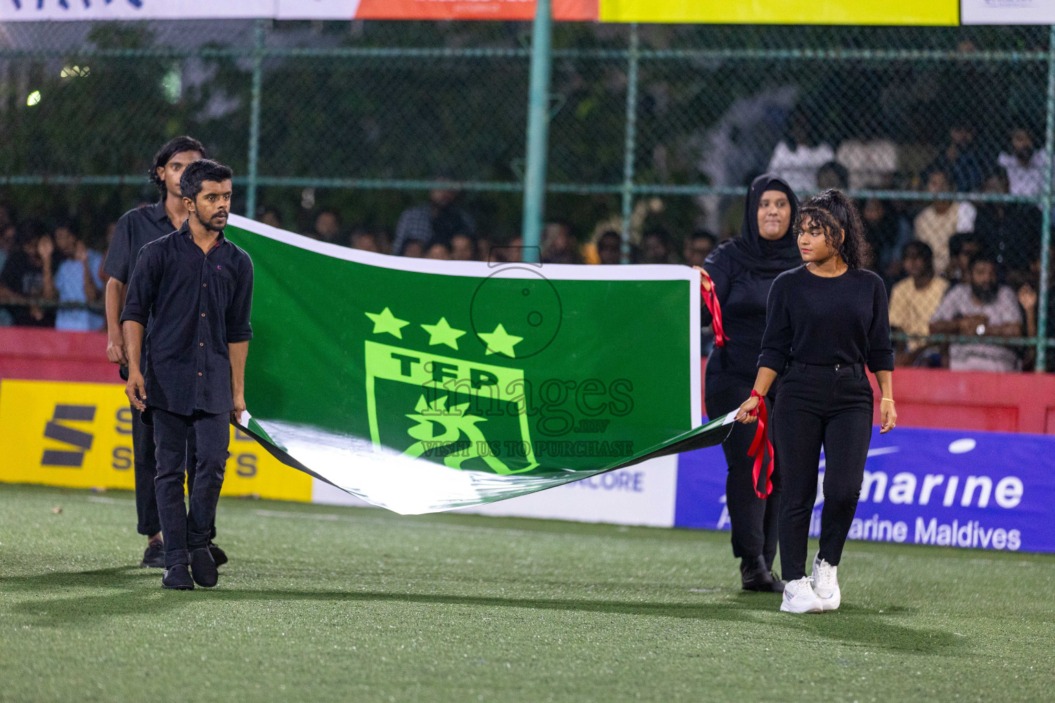 Opening of Golden Futsal Challenge 2024 with Charity Shield Match between L.Gan vs Th. Thimarafushi was held on Sunday, 14th January 2024, in Hulhumale', Maldives Photos: Ismail Thoriq / images.mv