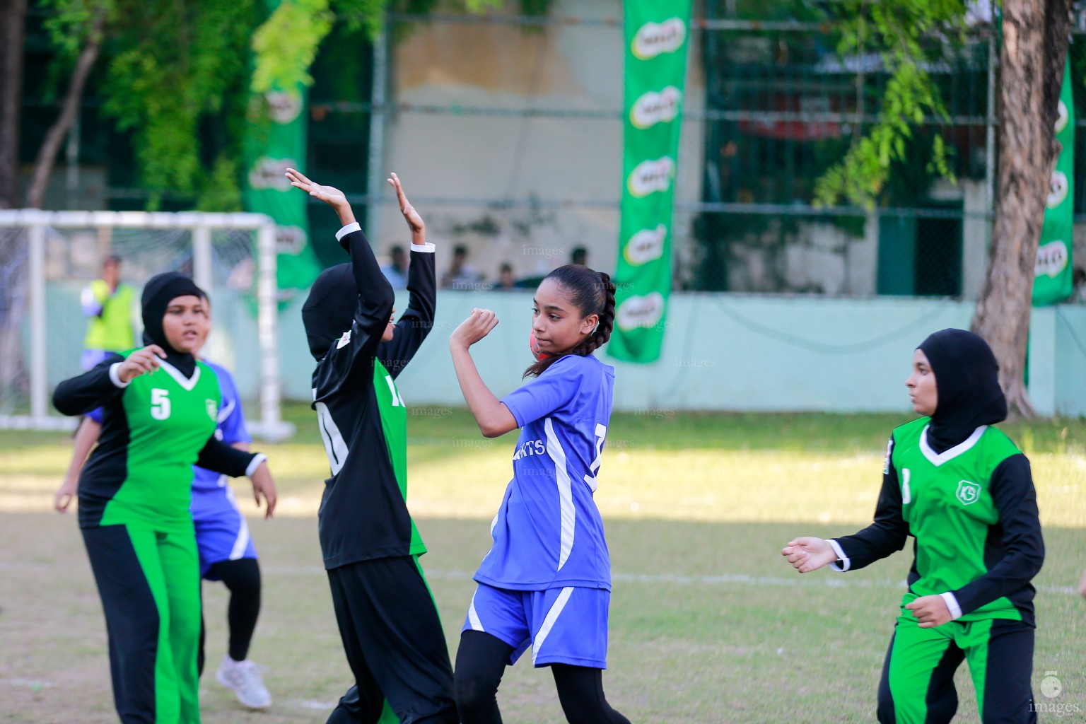 Inter school Handball Tournament in Male', Maldives, Friday, April. 15, 2016.(Images.mv Photo/ Hussain Sinan).