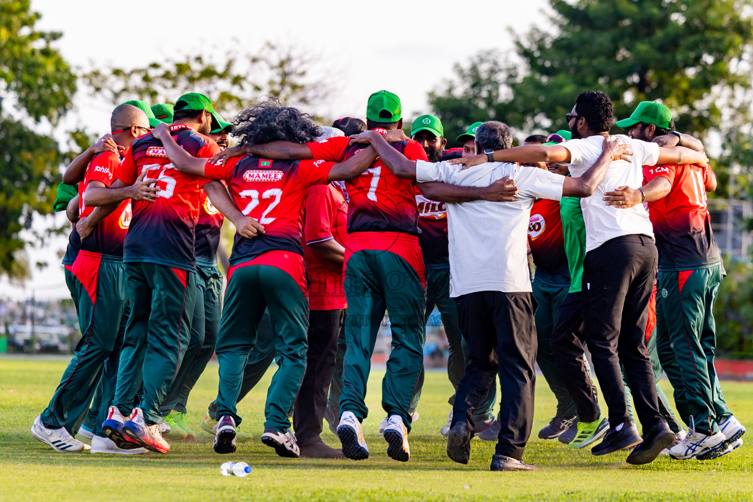 Final of the President's T20 Cricket Cup 2025 held on 8th August 2025, in Ekuveni Cricket Grounds, Male', Maldives. Photos: Nausham Waheed  / Images.mv