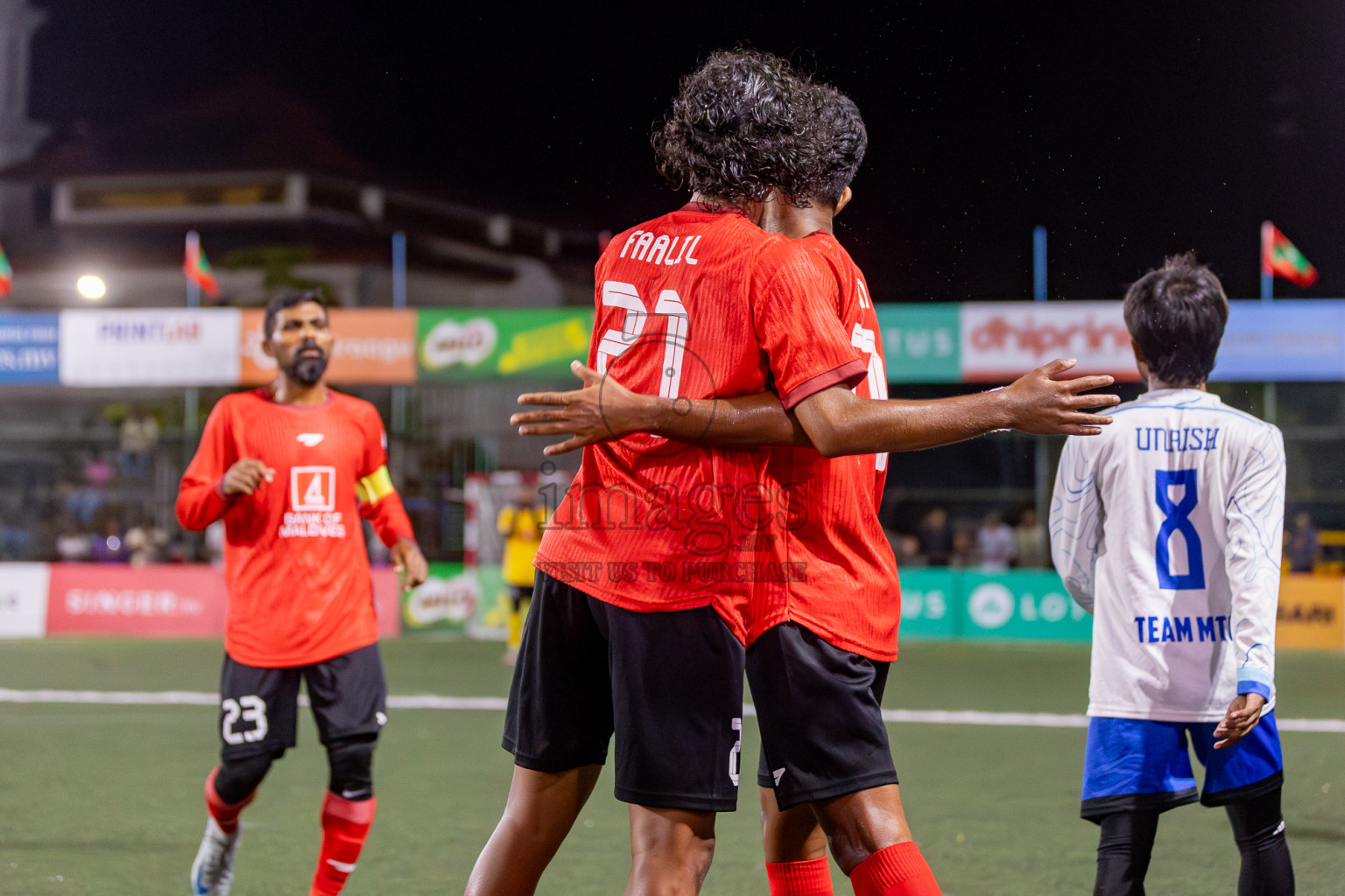 United BML vs Team MTCC in Club Maldives Cup 2024 held in Rehendi Futsal Ground, Hulhumale', Maldives on Saturday, 28th September 2024. 
Photos: Hassan Simah / images.mv