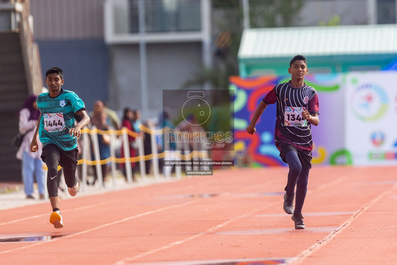 Day two of Inter School Athletics Championship 2023 was held at Hulhumale' Running Track at Hulhumale', Maldives on Sunday, 15th May 2023. Photos: Shuu/ Images.mv