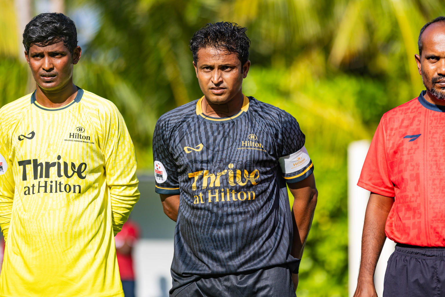 Hilton Amingiri vs Varu by Atmosphere in Resort League 2025 (North Male Zone) day 4 was held on Saturday, 6th September 2025 in One And Only Reethi Rah Maldives Resort, Photos: Areef Adam / images.mv