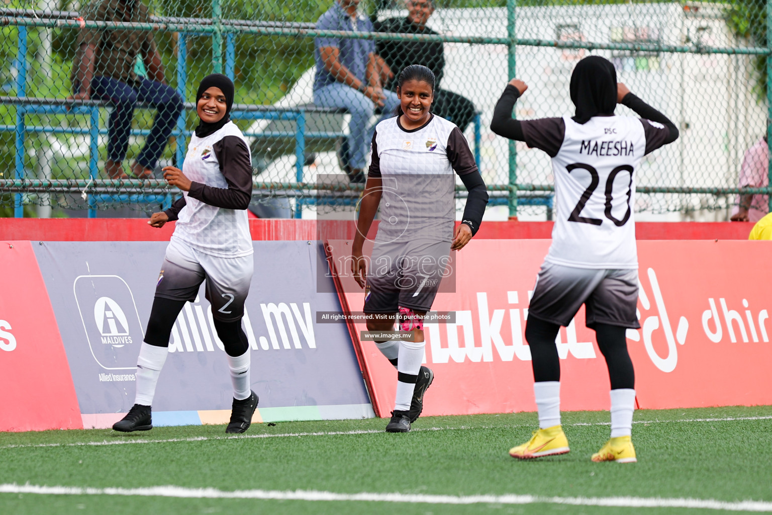 Fenaka vs Police in Eighteen Thirty 2023 held in Hulhumale, Maldives, on Sunday, 03 August 2023. 
Photos: Hassan Simah / images.mv