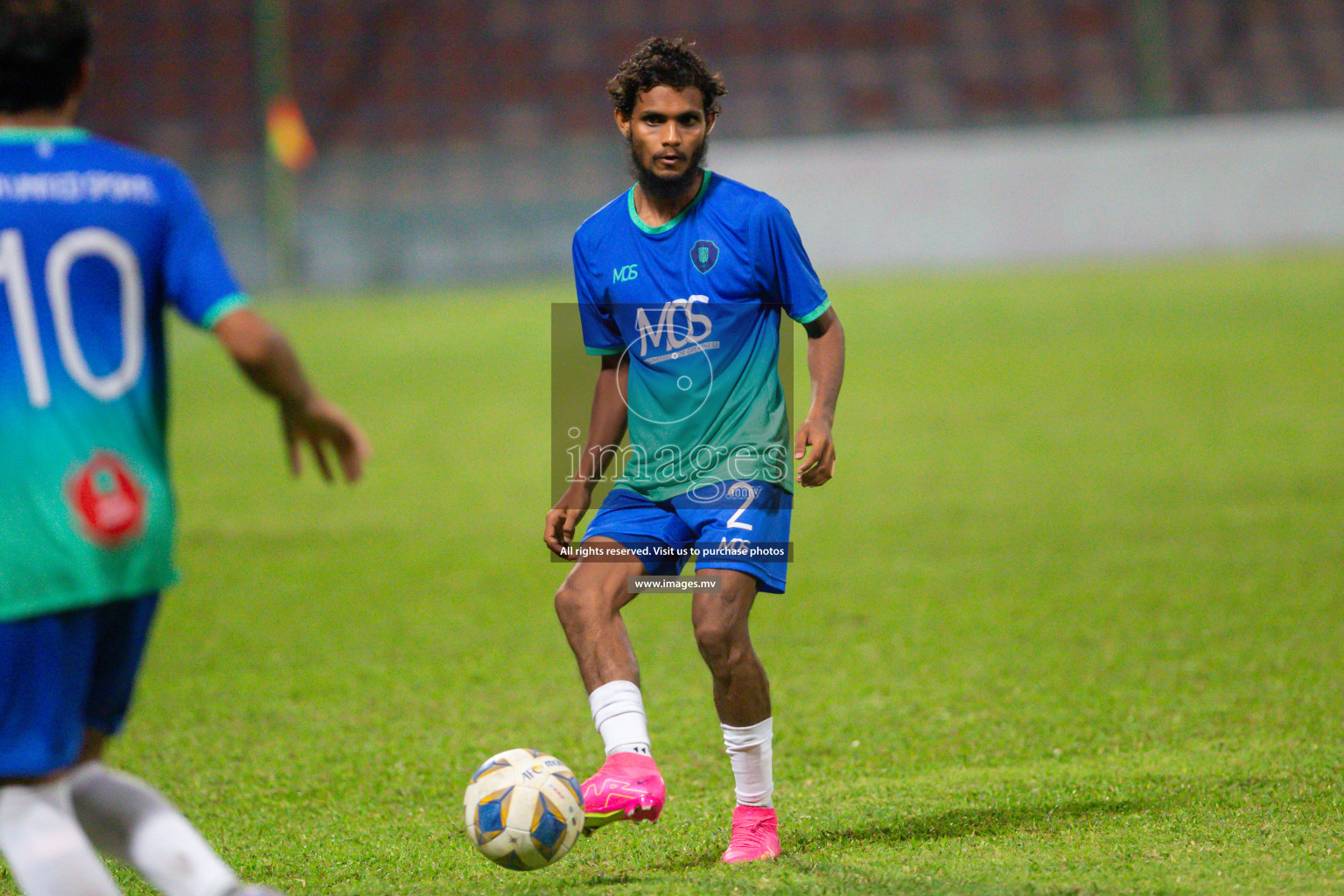 President's Cup 2023 Semi Final - Maziya Sports & Recreation vs Super United Sports, held in National Football Stadium, Male', Maldives  Photos: Mohamed Mahfooz Moosa/ Images.mv