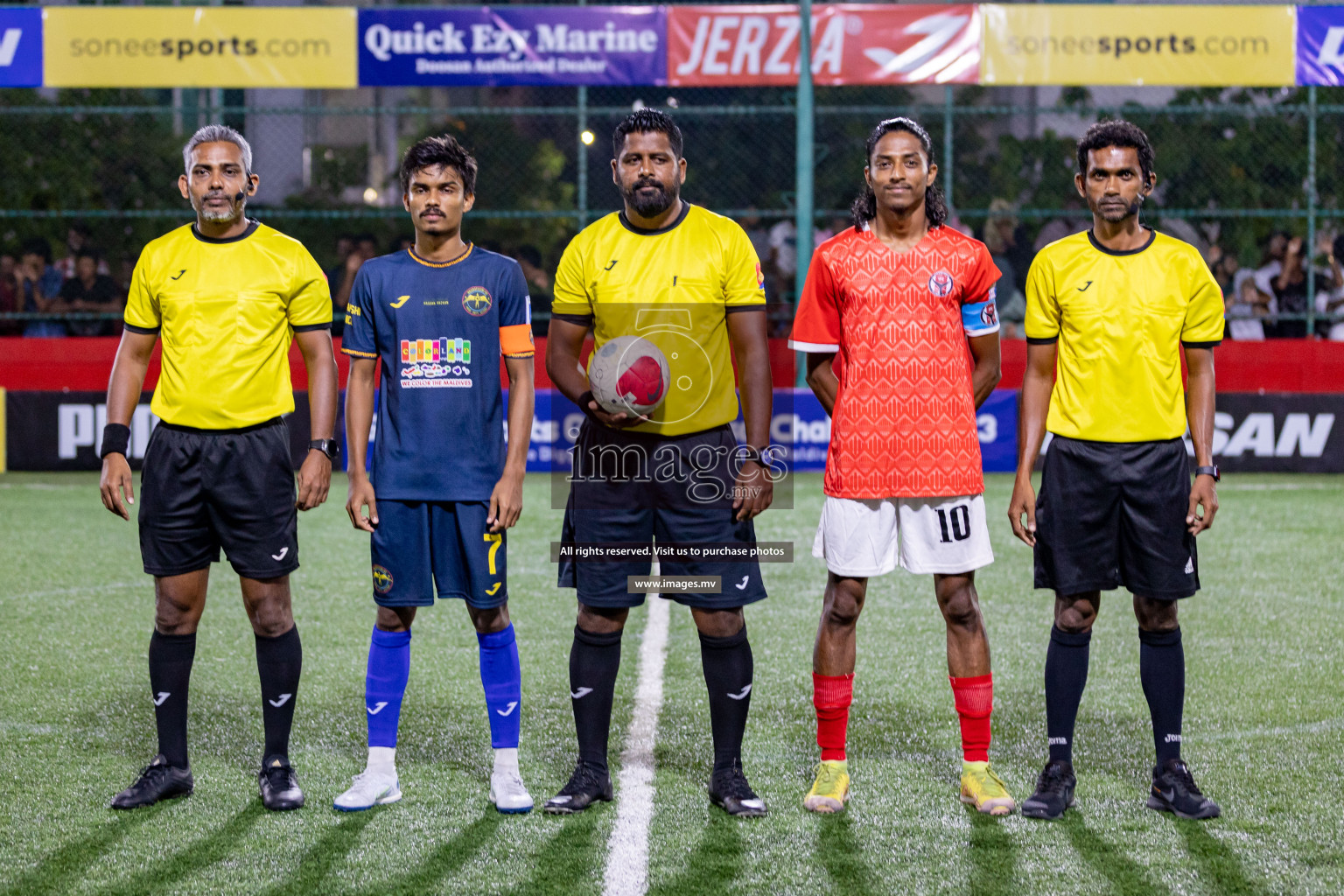 HA. Hoarafushi vs HA. Ihavandhoo in Day 6 of Golden Futsal Challenge 2023 on 10 February 2023 in Hulhumale, Male, Maldives