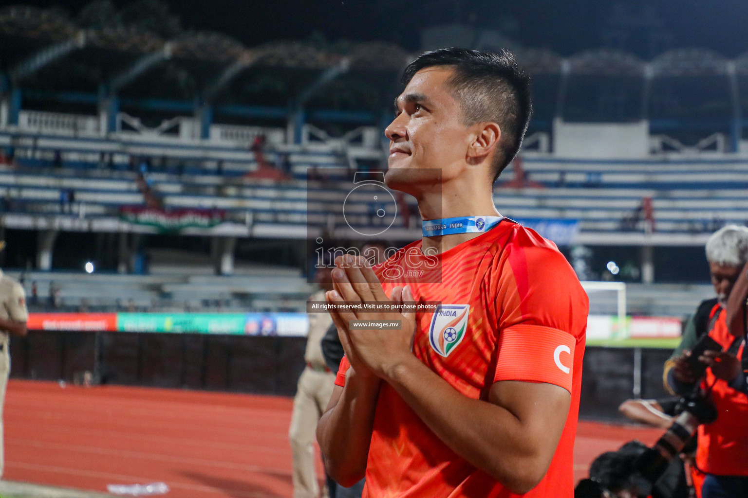 Kuwait vs India in the Final of SAFF Championship 2023 held in Sree Kanteerava Stadium, Bengaluru, India, on Tuesday, 4th July 2023. Photos: Nausham Waheed / images.mv