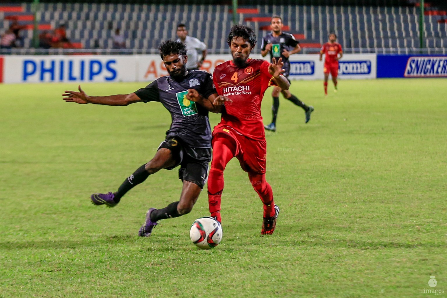 Victory SC VS BG Sports Club at Ooredoo Premier League  in Male', Maldives, Monday, June. 27, 2016.(Images.mv Photo/ Mohamed Sharuhaan).