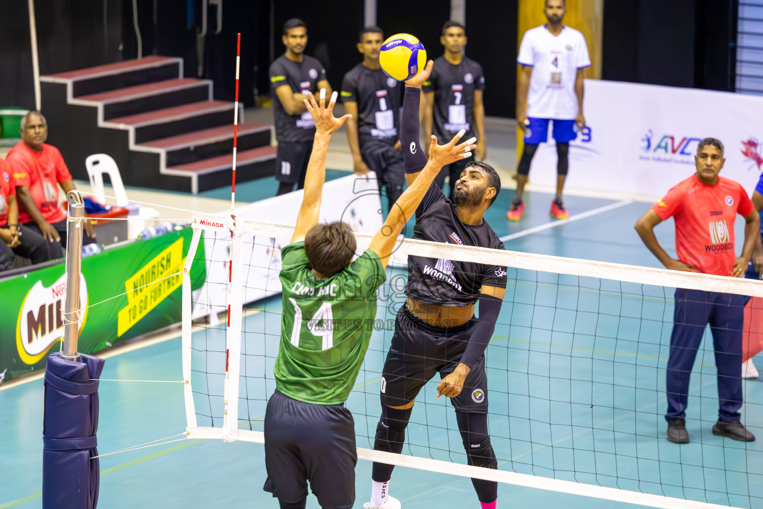 Final of MILO VAM Cup 2024 (Men's Division) was held in Social Center Indoor Hall on Monday, 4th November 2024. 
Photos: Ismail Thoriq / images.mv