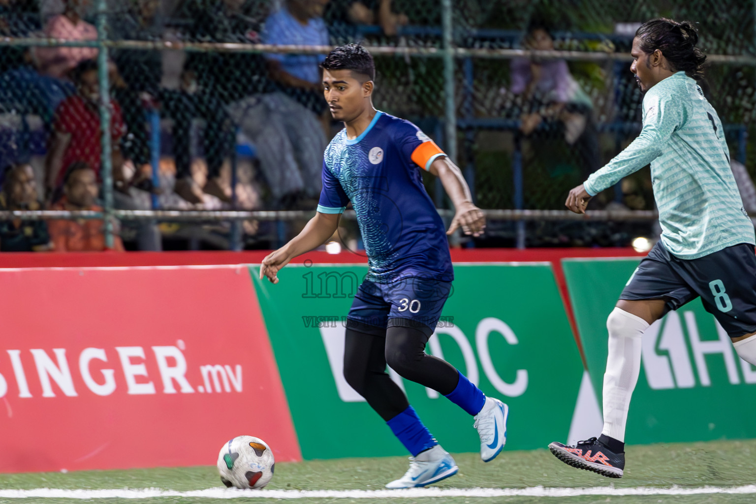 Dharumavantha vs Thauleemee Gulhun in Club Maldives Classic 2024 held in Rehendi Futsal Ground, Hulhumale', Maldives on Saturday, 14th September 2024. Photos: Ismail Thoriq / images.mv