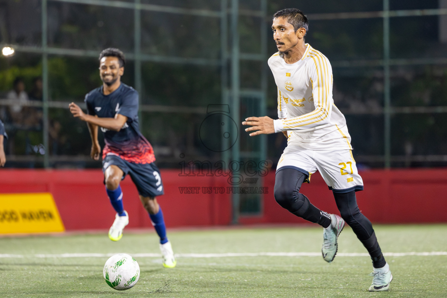 Club Apollo vs Club Hajj in Day 6 of Office League 2025 was held on Monday, 21st April 2025 in Hulhumale', Maldives. Photos: Ismail Thoriq / images.mv