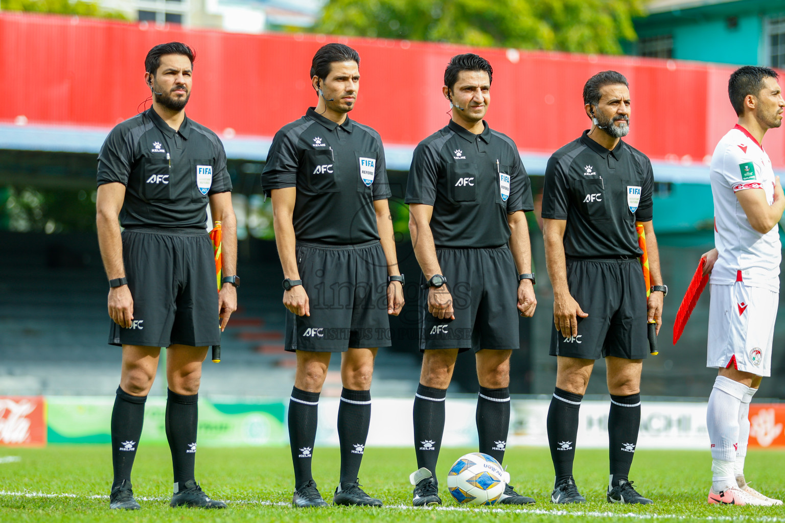 Maldives vs Tajikistan in the AFC Asian Cup Saudi Arabia 2027 Qualifier was played in Male' Maldives on Tuesday, 14th October 2025. 
Photos: Raaif Yoosuf / images.mv