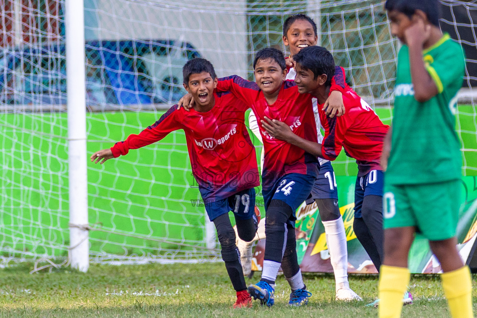 Day 2  of MILO Academy Championship 2024 - U12 was held at Henveiru Grounds in Male', Maldives on Thursday, 5th July 2024. Photos: Shuu Abdul Sattar / images.mv