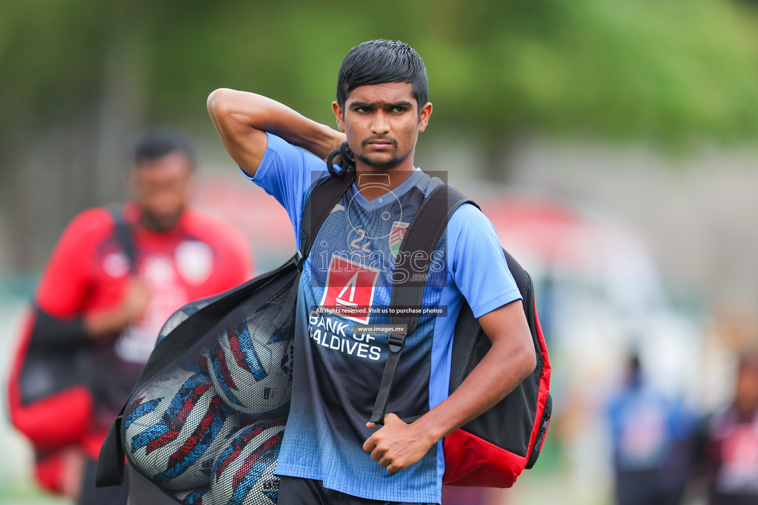 Maldives Practice Sessions on 26 June 2023 before their match in Bangabandhu SAFF Championship 2023 held in Bengaluru Football Ground