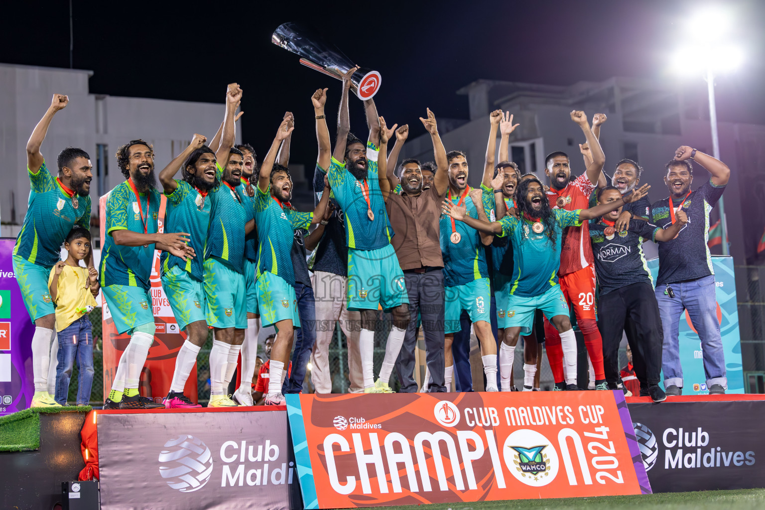 WAMCO vs RRC in the Final of Club Maldives Cup 2024 was held in Rehendi Futsal Ground, Hulhumale', Maldives on Friday, 18th October 2024. Photos: Ismail Thoriq / images.mv