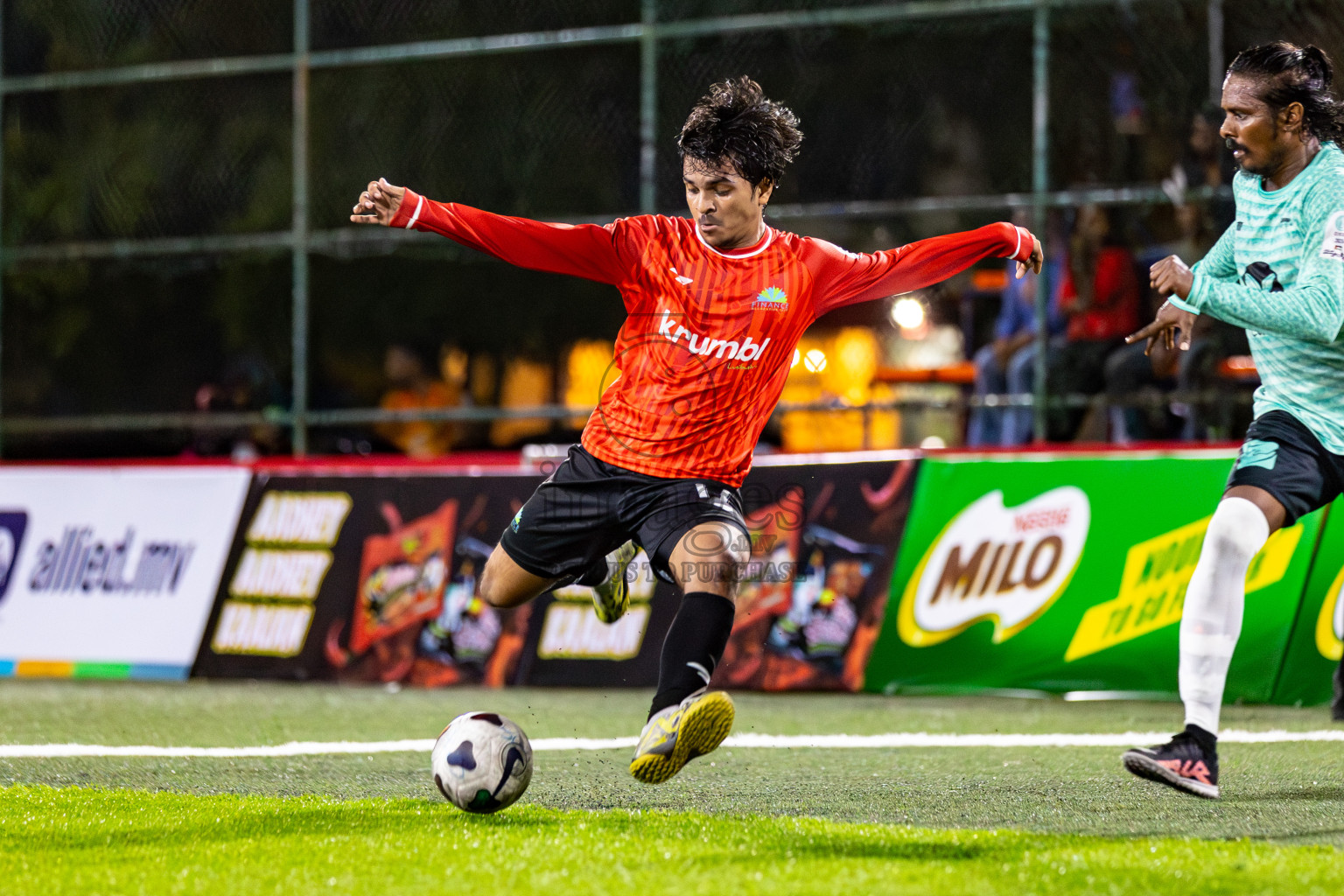 DHARUMAVANTHA vs FINANCE RC in Club Maldives Classic 2024 held in Rehendi Futsal Ground, Hulhumale', Maldives on Tuesday, 10th September 2024. 
Photos: Mohamed Mahfooz Moosa / images.mv