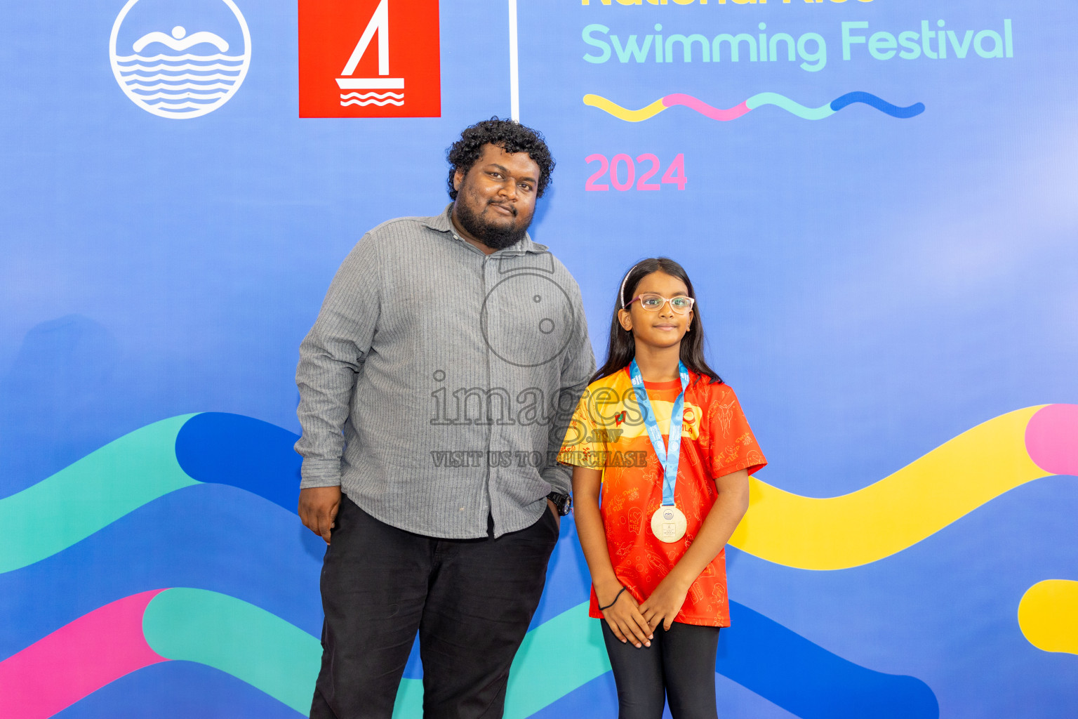 Closing of BML 5th National Swimming Kids Festival 2024 held in Hulhumale', Maldives on Saturday, 23rd November 2024.
Photos: Ismail Thoriq / images.mv