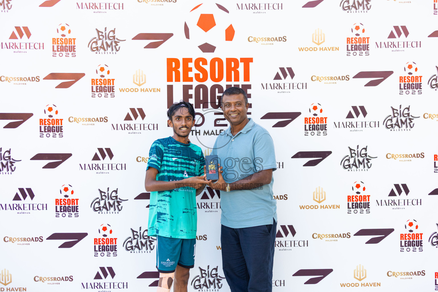 Taj Exotica vs Anantara in Resort League 2025 (South Male Zone) day 10 was held on Tuesday, 7th October 2025 in Crossroads's Maldives, Photos: Areef Adam / images.mv