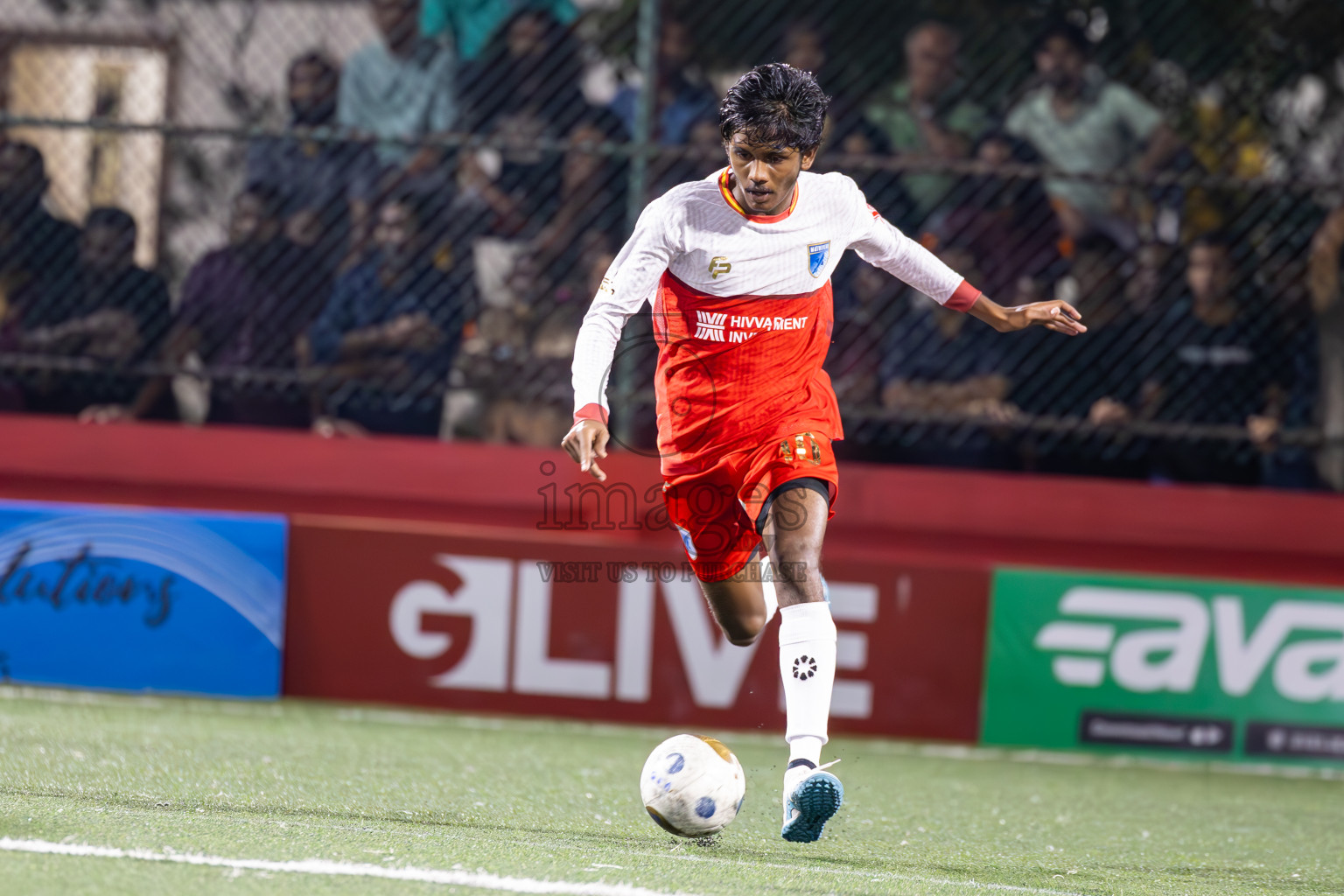 AA Mathiveri vs AA Rasdhoo in Day 15 of Golden Futsal Challenge 2025 was held on Sunday, 19th January 2025, in Hulhumale', Maldives. Photos: Ismail Thoriq / images.mv