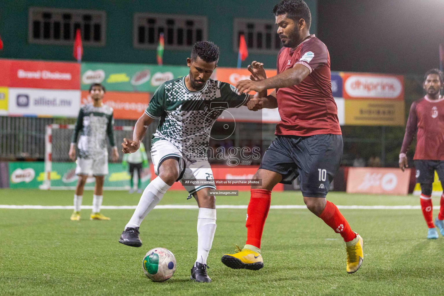 President's Office SC vs Club 220 in Club Maldives Cup Classic 2023 held in Hulhumale, Maldives, on Monday, 24th July 2023. Photos: Ismail Thoriq / images.mv