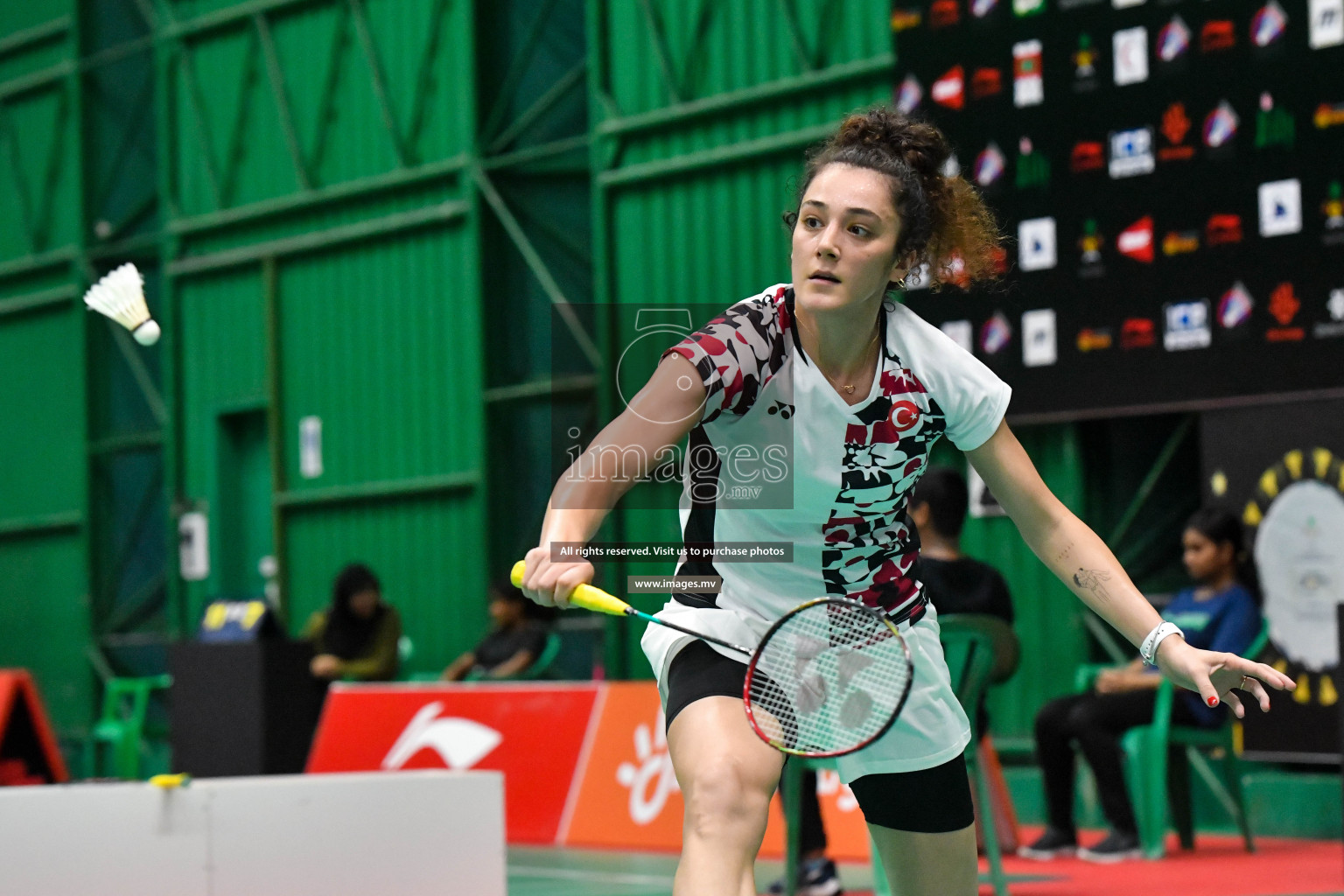 Some snaps from the Semi Finals of the ongoing Li-Ning Maldives International Challenge 2023, which is held in Ekuveni Indoor Court, Male', Maldives from 5th June 2023 to 10th June 2023. Photos: Nausham Waheed / images.mv