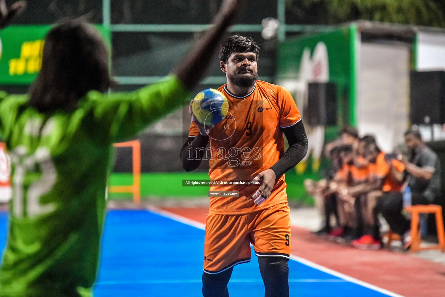 Final of Milo 6th Inter Office Handball Tournament 2022 - Photos by Nausham Waheed