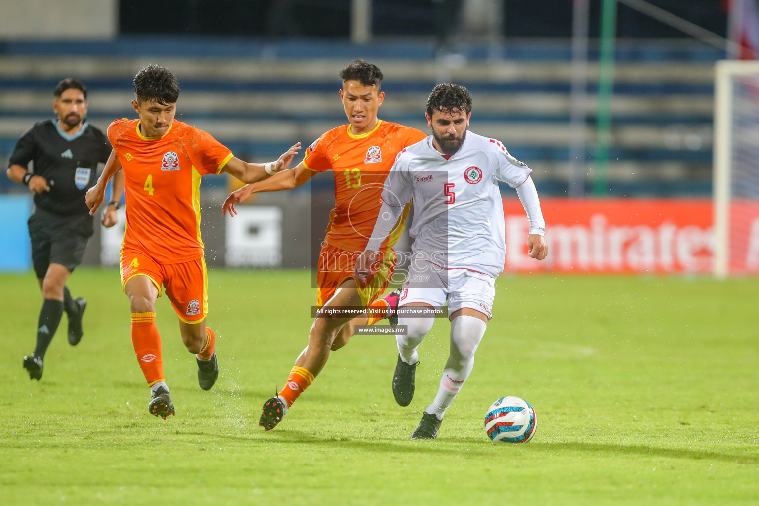 Bhutan vs Lebanon in SAFF Championship 2023 held in Sree Kanteerava Stadium, Bengaluru, India, on Sunday, 25th June 2023. Photos: Nausham Waheed, Hassan Simah / images.mv