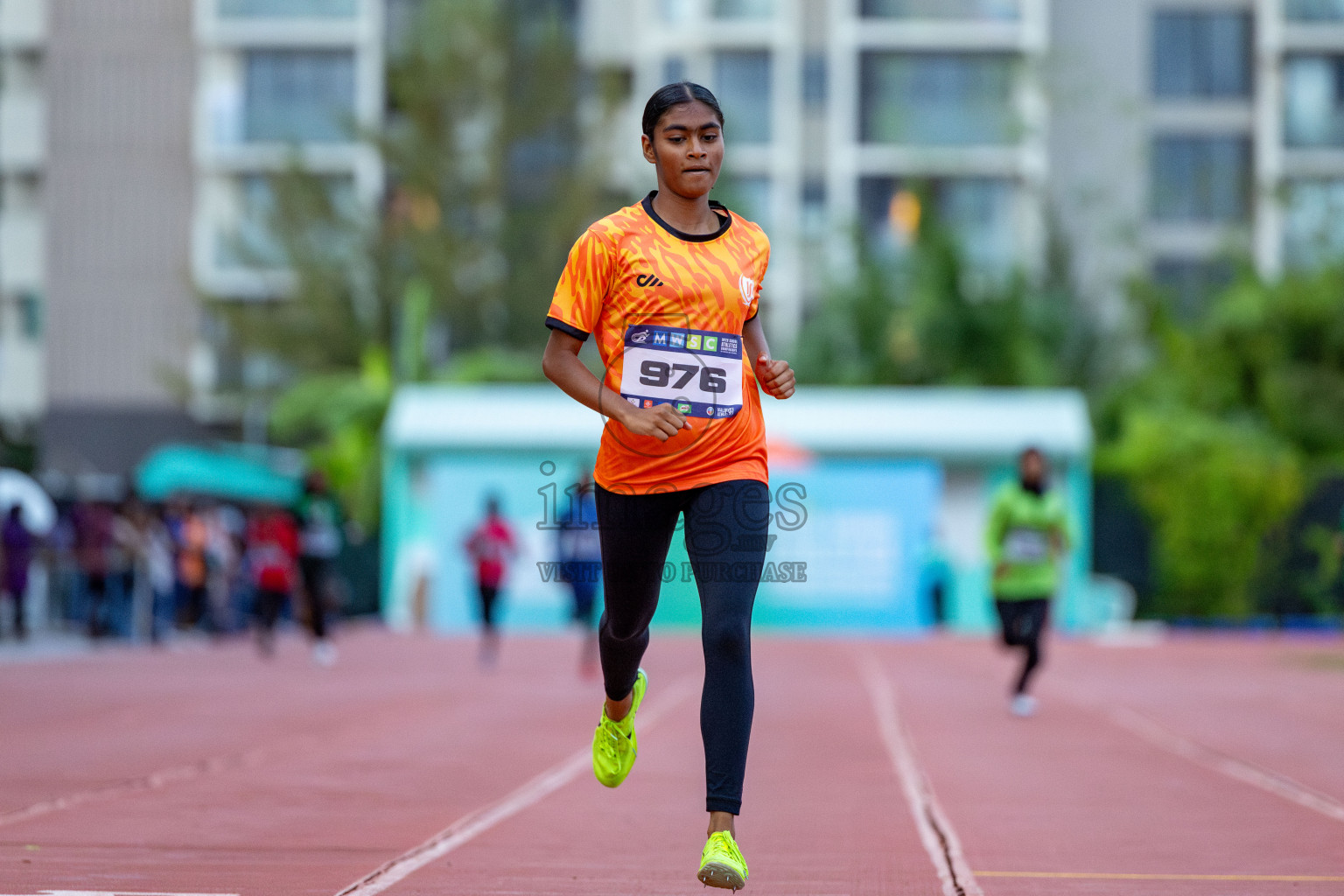 Day 2 of MWSC Interschool Athletics Championships 2024 held in Hulhumale Running Track, Hulhumale, Maldives on Sunday, 10th November 2024. 
Photos by: Hassan Simah / Images.mv